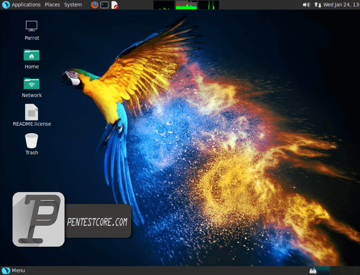 سیستم عامل parrot برای تست نفوذ