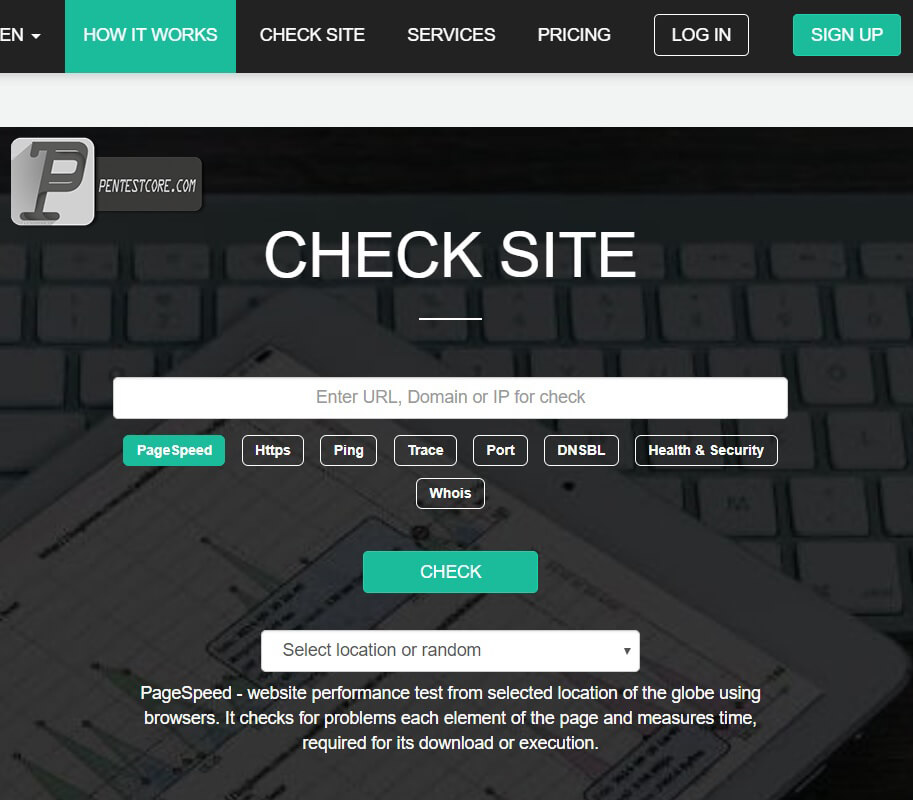 تست انلاین سایت بعد از حملات DDOS یا DOS
